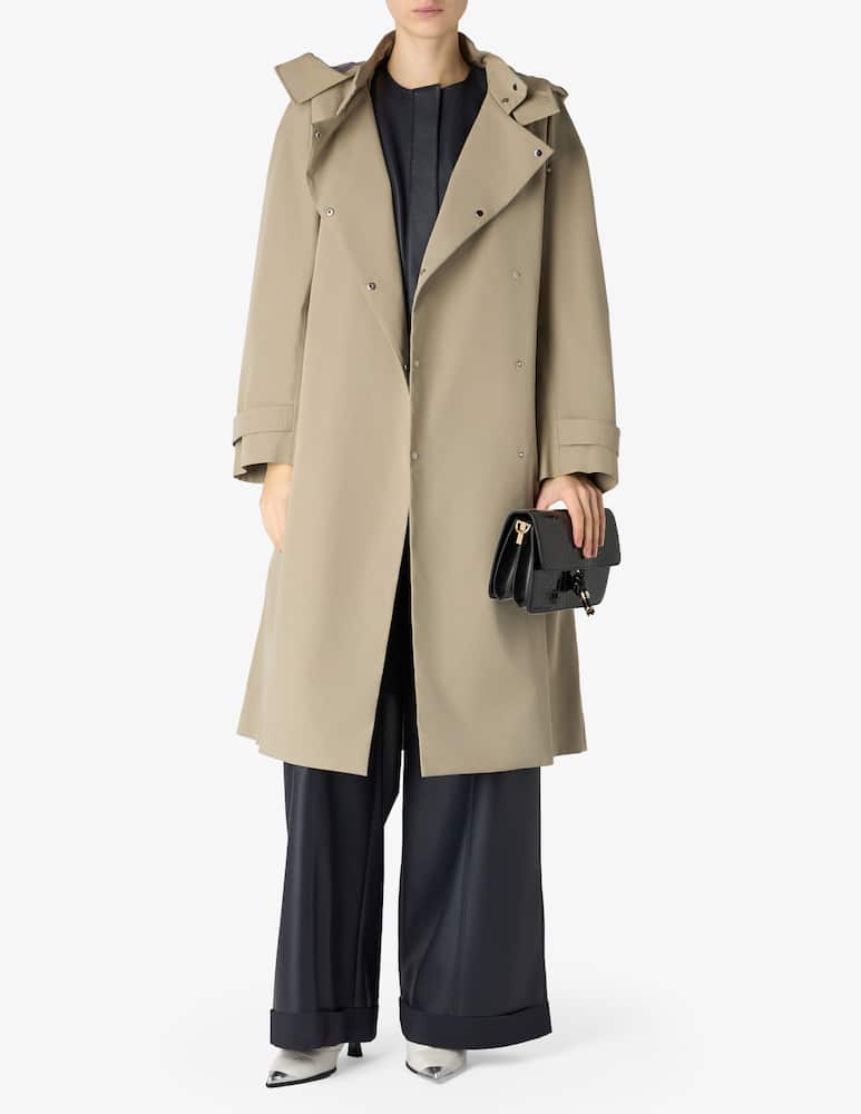 rinascente MM Impermeabile con cappuccio Moriana Max Mara