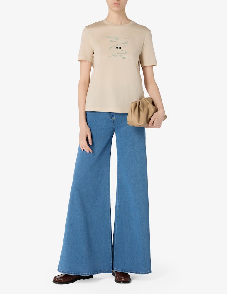 rinascente MM Graphic cotton t-shirt Max Mara