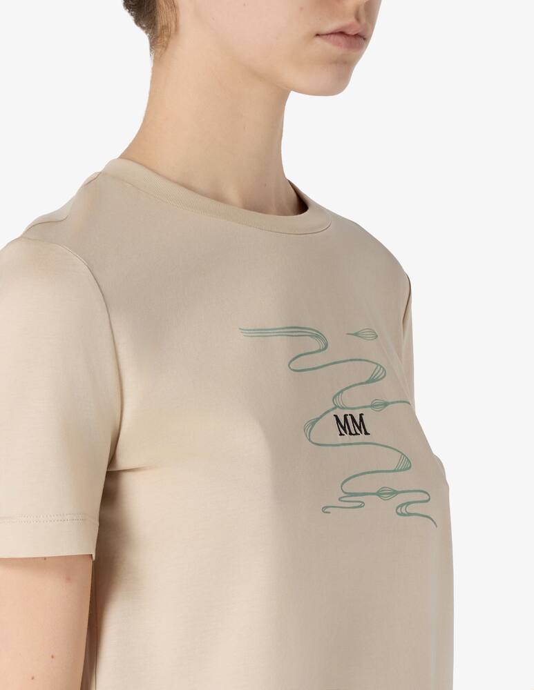 rinascente MM Graphic cotton t-shirt Max Mara