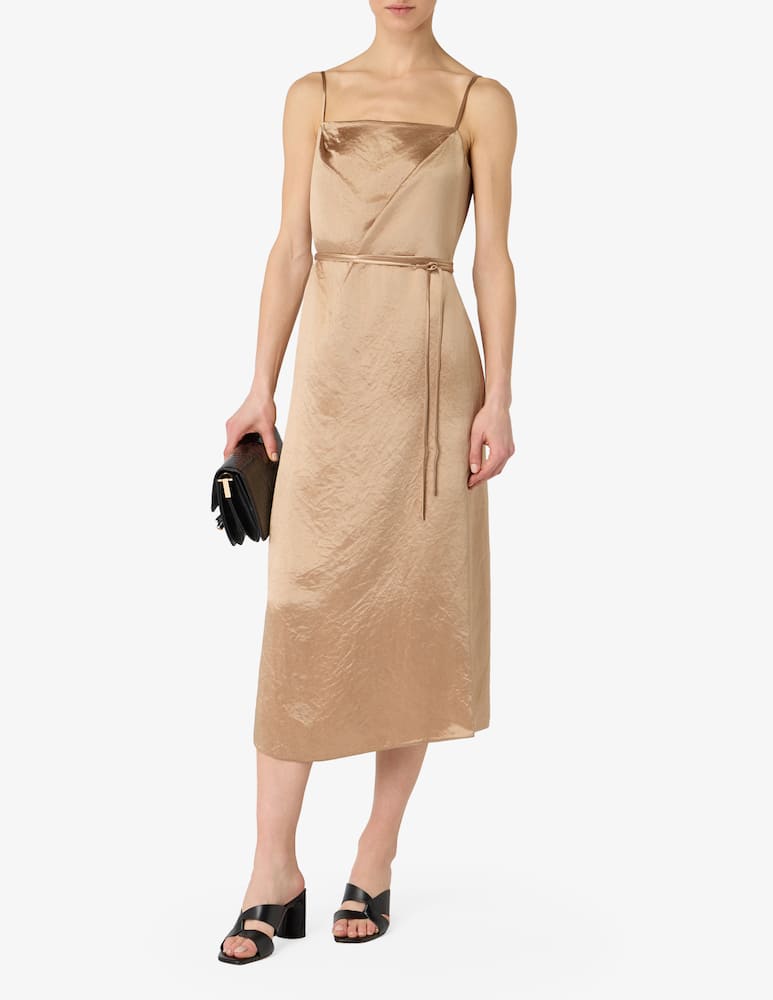 rinascente MM Trine satin slip dress Max Mara