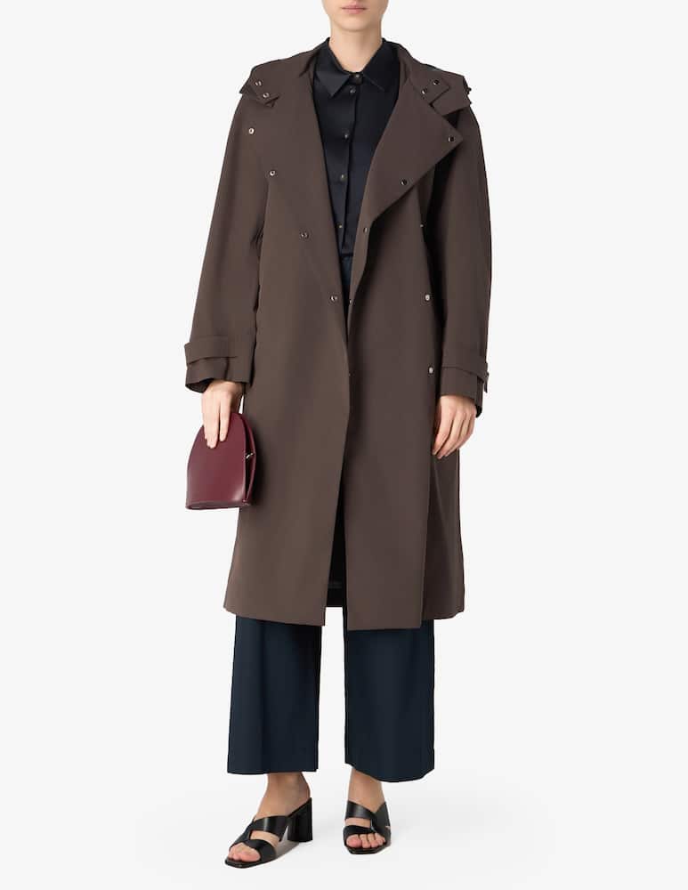 MM by MaxMara Impermeabile con cappuccio Moriana Max Mara - immagine 2 MM by MaxMara Impermeabile con cappuccio Moriana Max Mara - immagine 2