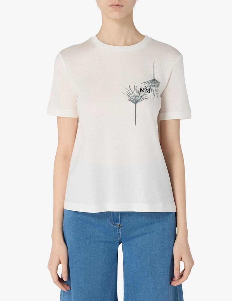 MM by MaxMara Floral sketch t-shirt Max Mara - picture 1 MM by MaxMara Floral sketch t-shirt Max Mara - picture 1