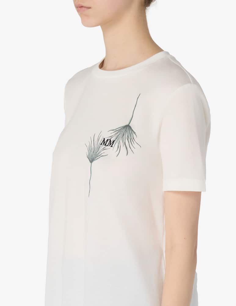 MM by MaxMara Floral sketch t-shirt Max Mara - picture 4 MM by MaxMara Floral sketch t-shirt Max Mara - picture 4