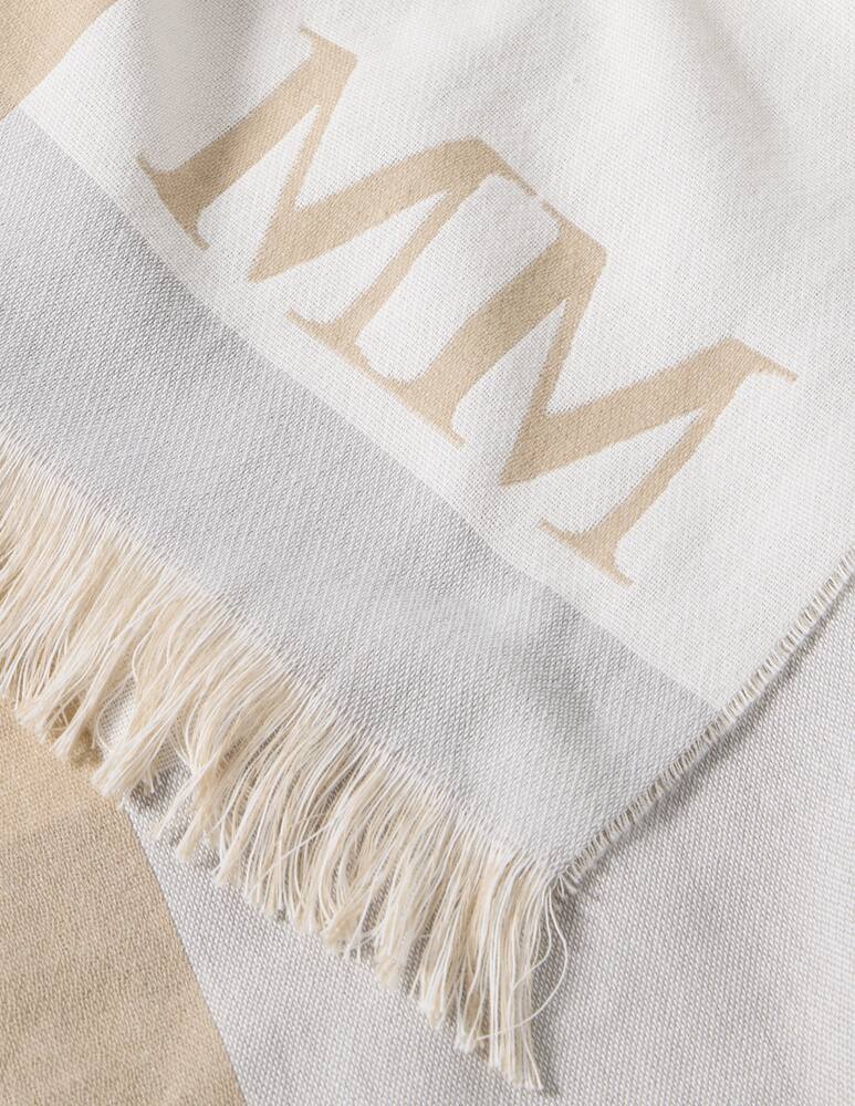 rinascente MM Monogram fringe scarf Max Mara