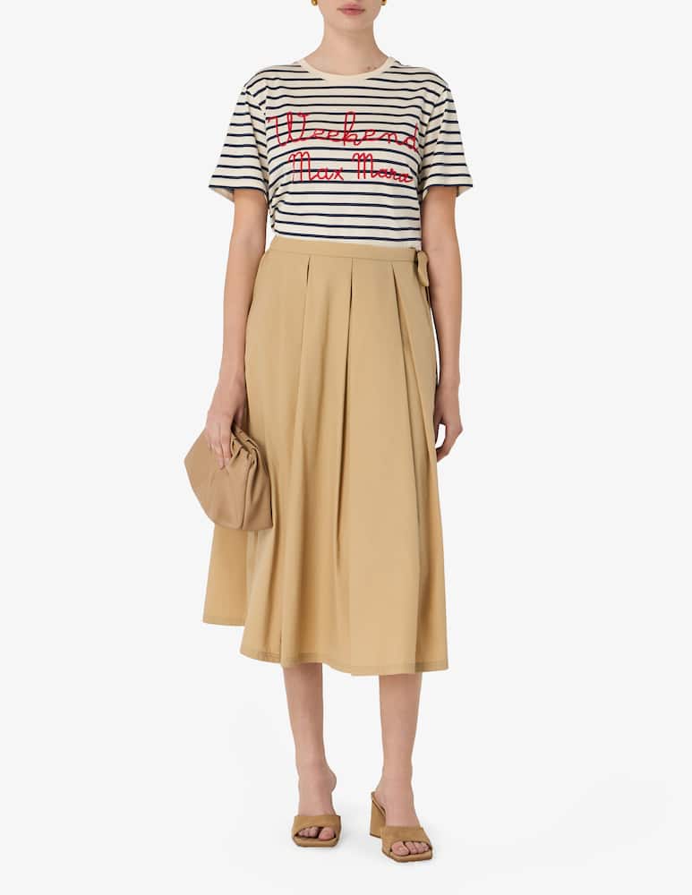 rinascente Weekend Max Mara Folk pleated skirt