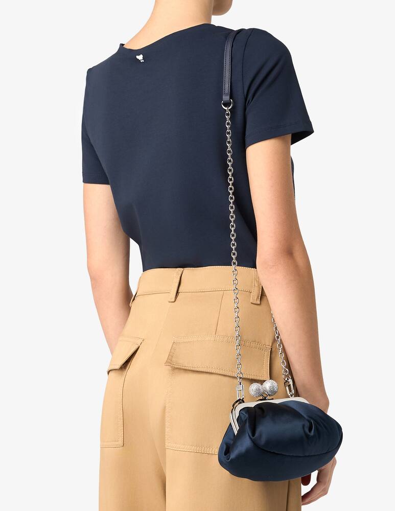 rinascente Weekend Max Mara Emmy clutch with shoulder chain