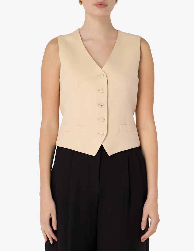 Weekend Max Mara Buttoned waistcoat - picture 1 Weekend Max Mara Buttoned waistcoat - picture 1