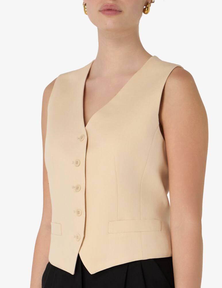 Weekend Max Mara Buttoned waistcoat - picture 4 Weekend Max Mara Buttoned waistcoat - picture 4