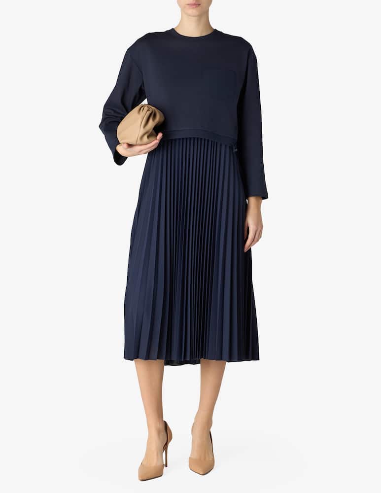 rinascente Weekend Max Mara Pleated midi dress