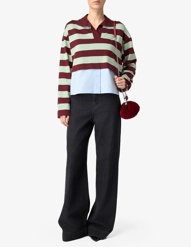Weekend Max Mara Striped layered pullover - picture 2 Weekend Max Mara Striped layered pullover - picture 2