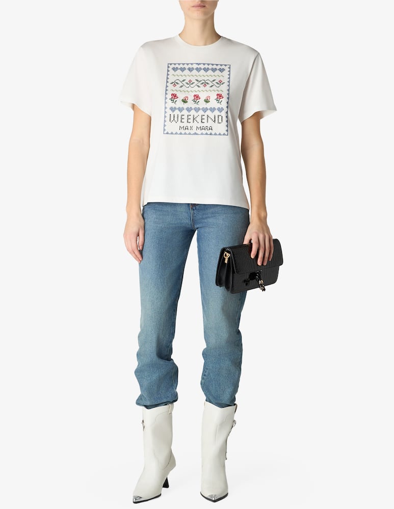 Weekend Max Mara T-shirt in cotone Cabina - immagine 2 Weekend Max Mara T-shirt in cotone Cabina - immagine 2