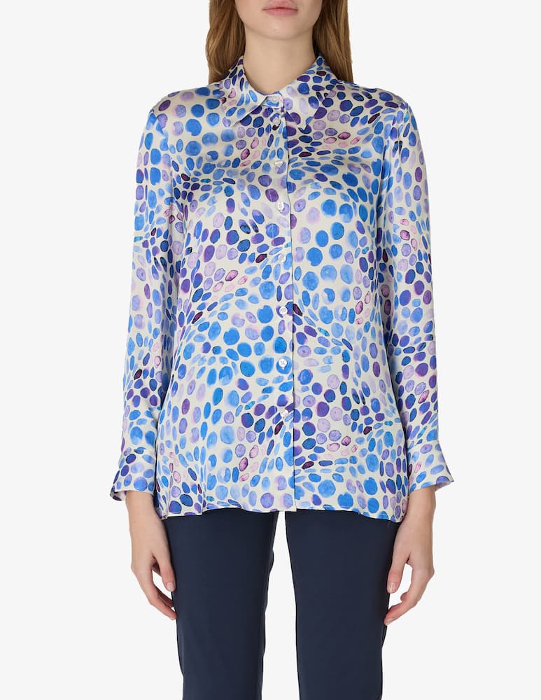 Elizabeth Ascot Camicia in viscosa a fantasia - immagine 1 Elizabeth Ascot Camicia in viscosa a fantasia - immagine 1