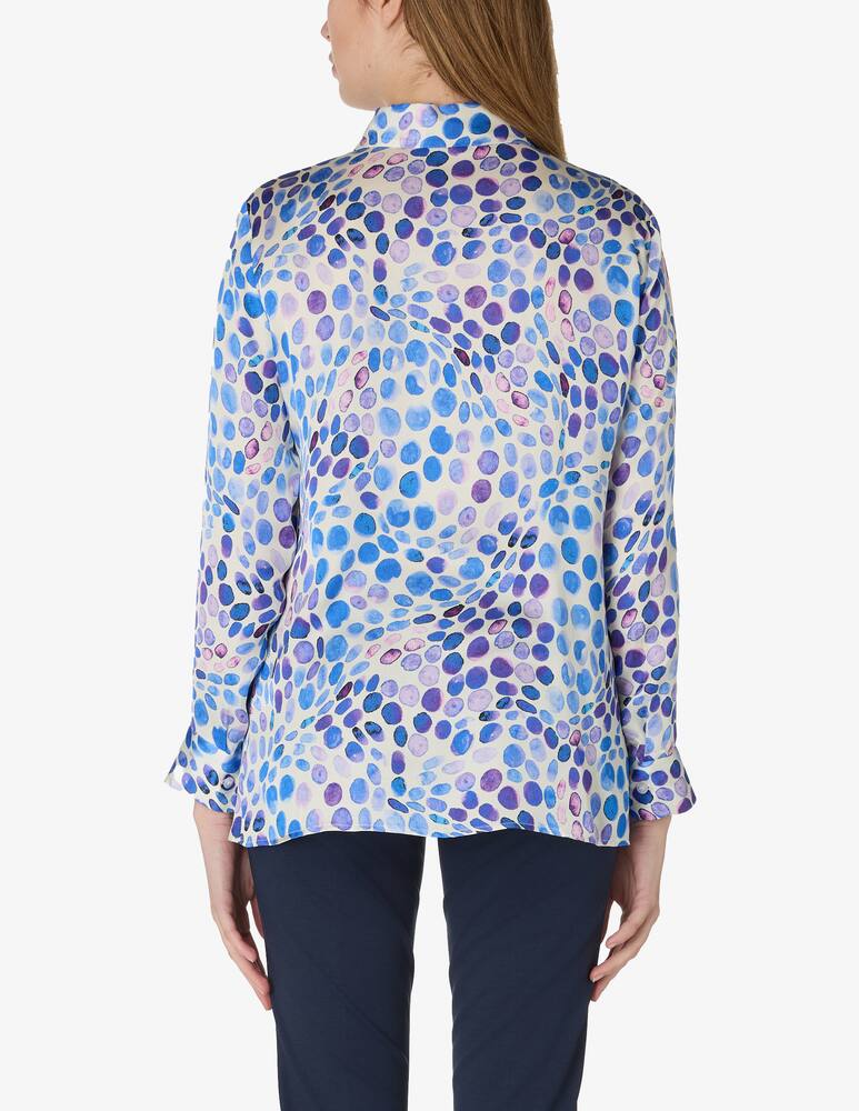 rinascente Elizabeth Ascot Camicia in viscosa a fantasia