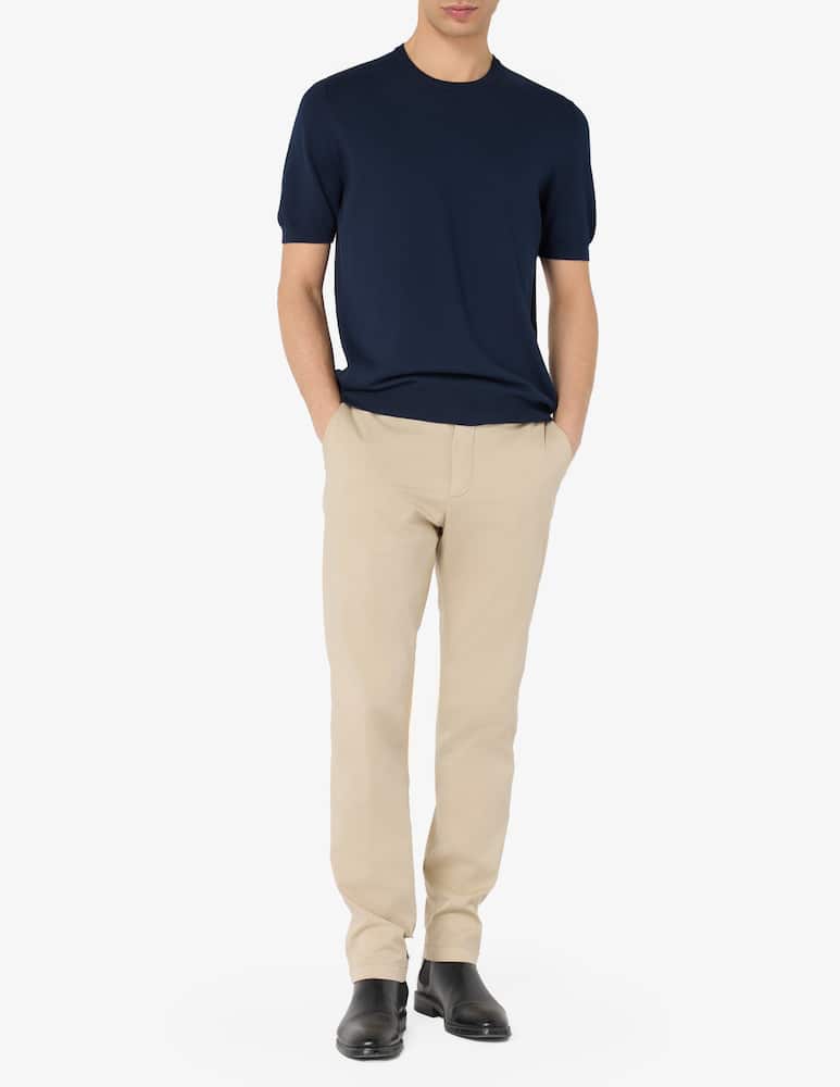 rinascente Gran Sasso Organic cotton crewneck t-shirt