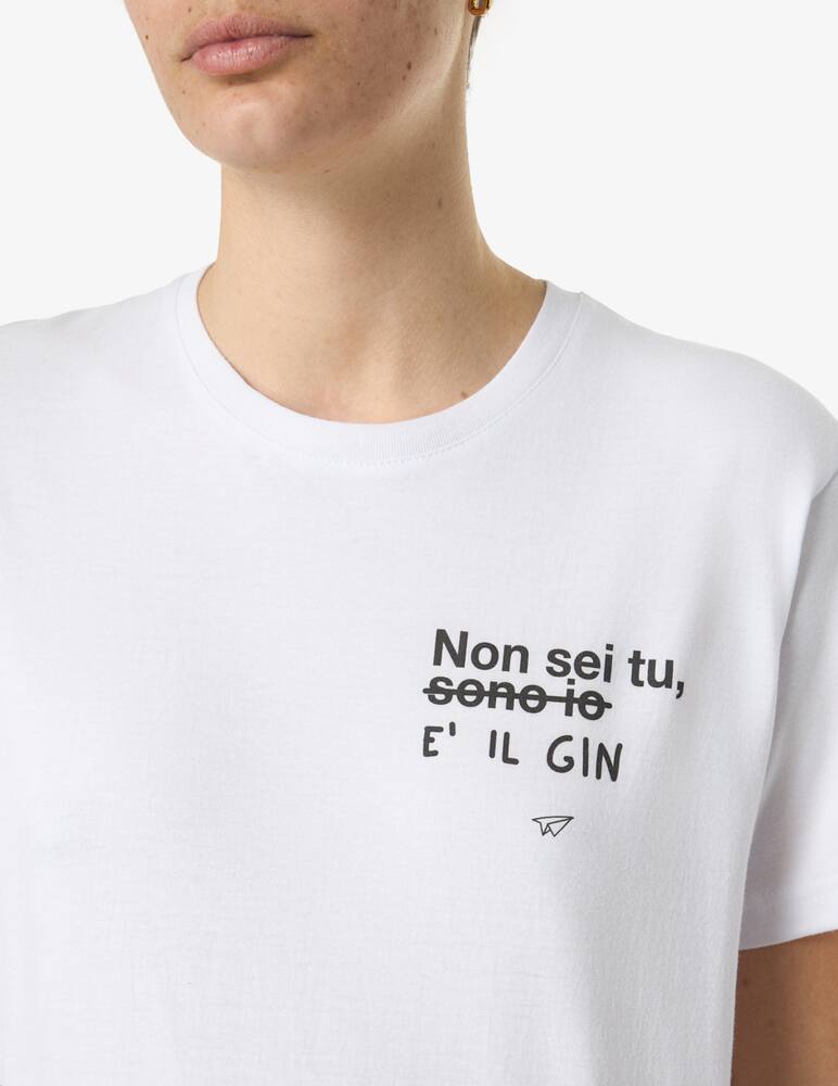 rinascente Linea Daria T-shirt non sei tu e il gin
