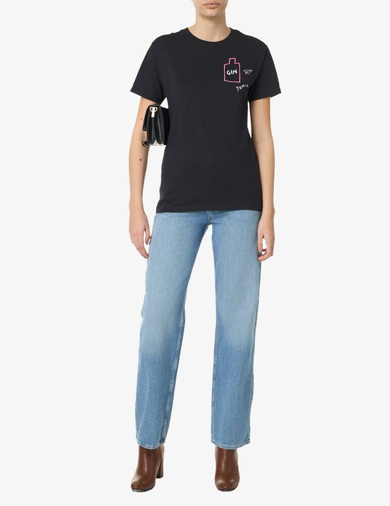 rinascente Linea Daria Beviamo gin t-shirt