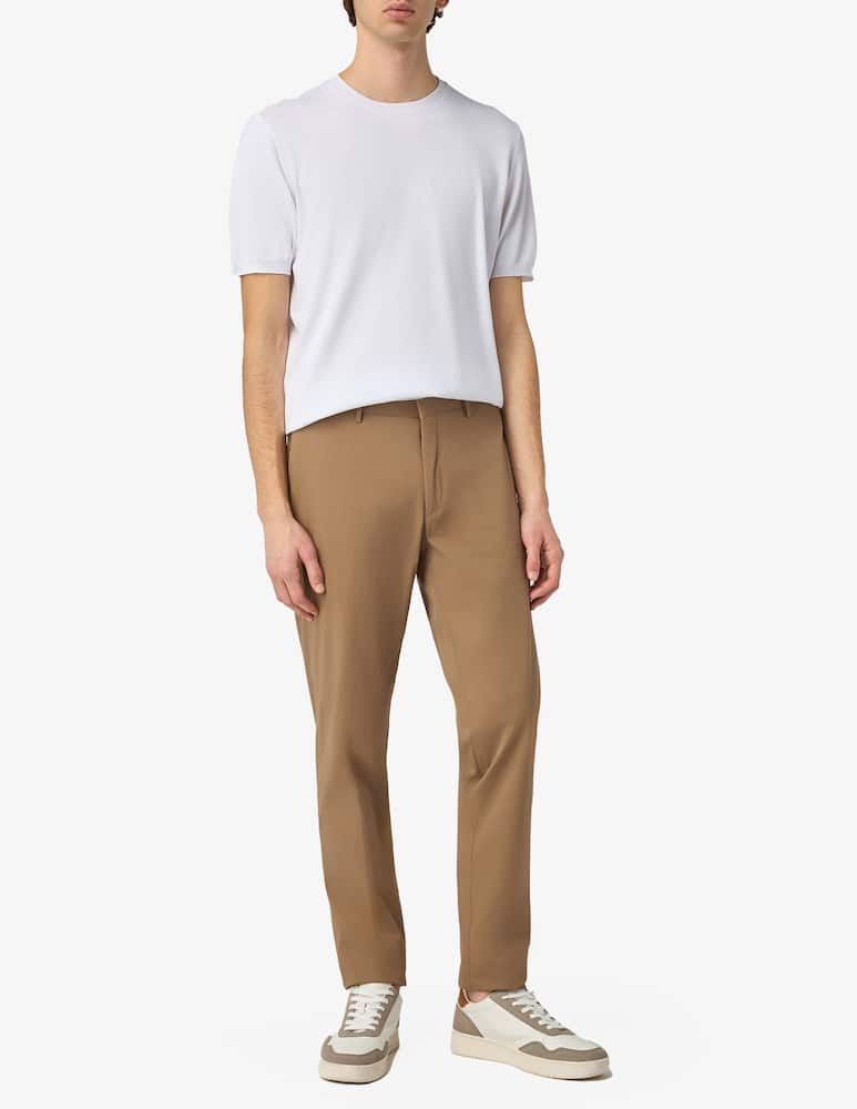 rinascente CC Collection Stretch cotton chino trousers