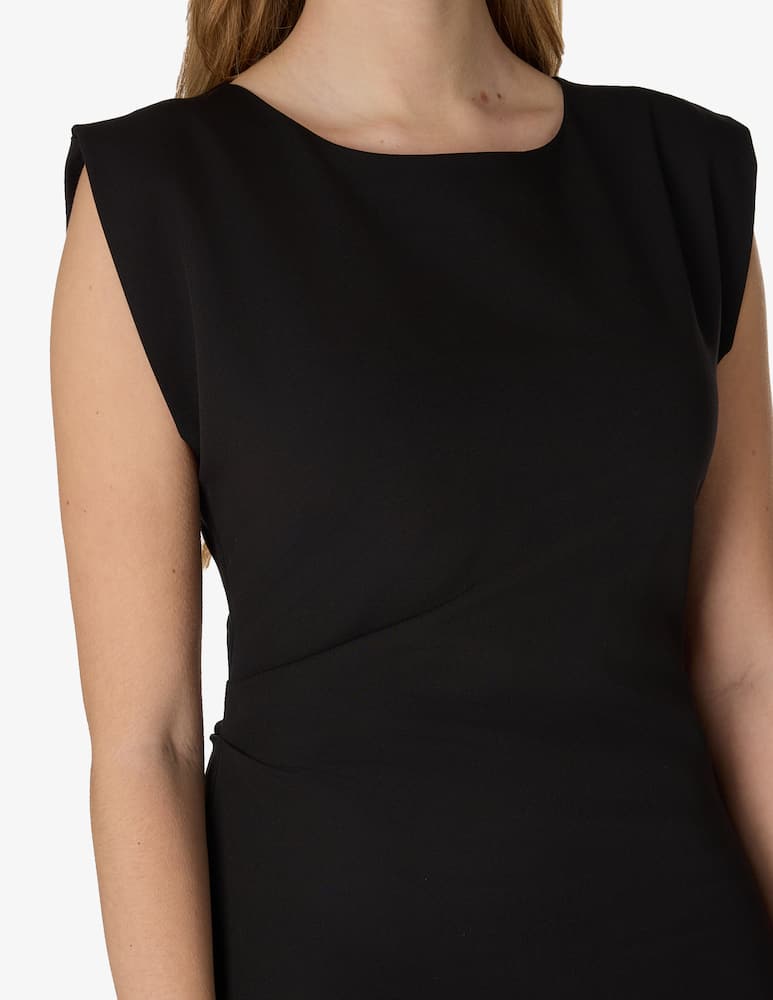 rinascente 24.7 Studio Shoulder accent midi dress