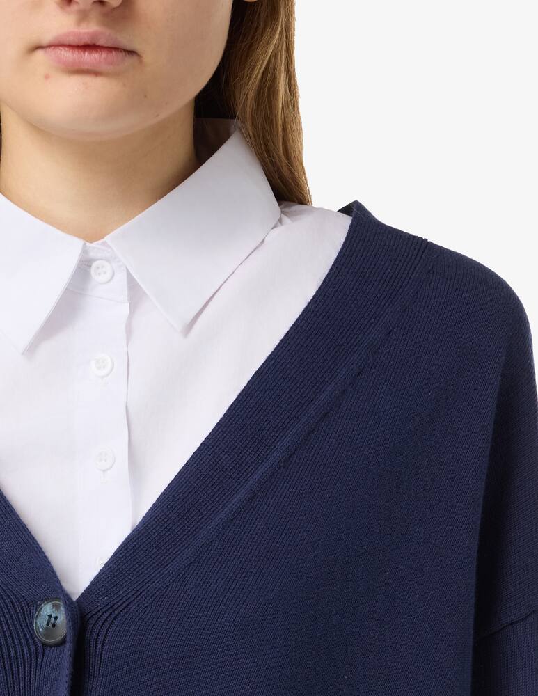 rinascente Rinascente Collection Cardigan boxy con scollo a v