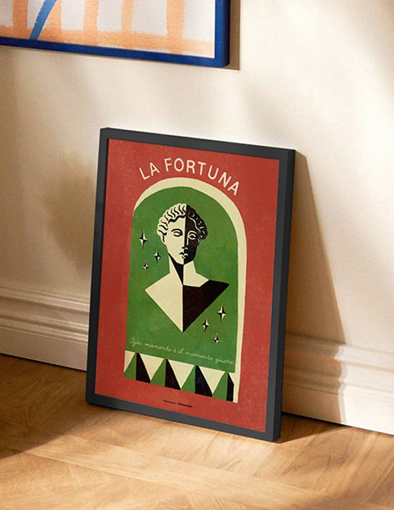 Santomanifesto Resta Vulcanica Poster with Frame - picture 1 Santomanifesto Resta Vulcanica Poster with Frame - picture 1