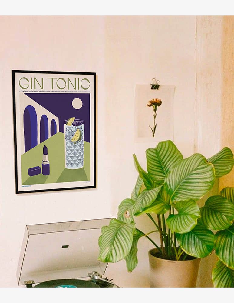 Santomanifesto Gintonic Con Poster with Frame - picture 1 Santomanifesto Gintonic Con Poster with Frame - picture 1