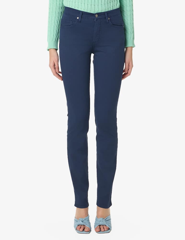 Elizabeth Ascot Popeline slim fit trousers - picture 1 Elizabeth Ascot Popeline slim fit trousers - picture 1