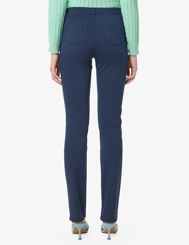 rinascente Elizabeth Ascot Popeline slim fit trousers