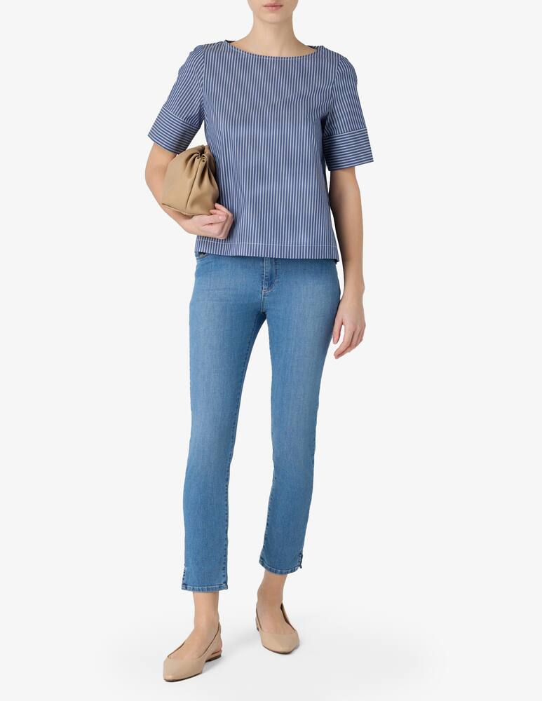 rinascente Elizabeth Ascot Capri jeans