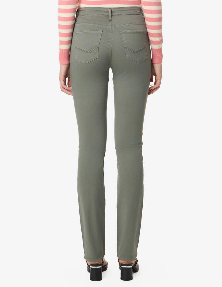 rinascente Elizabeth Ascot Popeline slim fit trousers