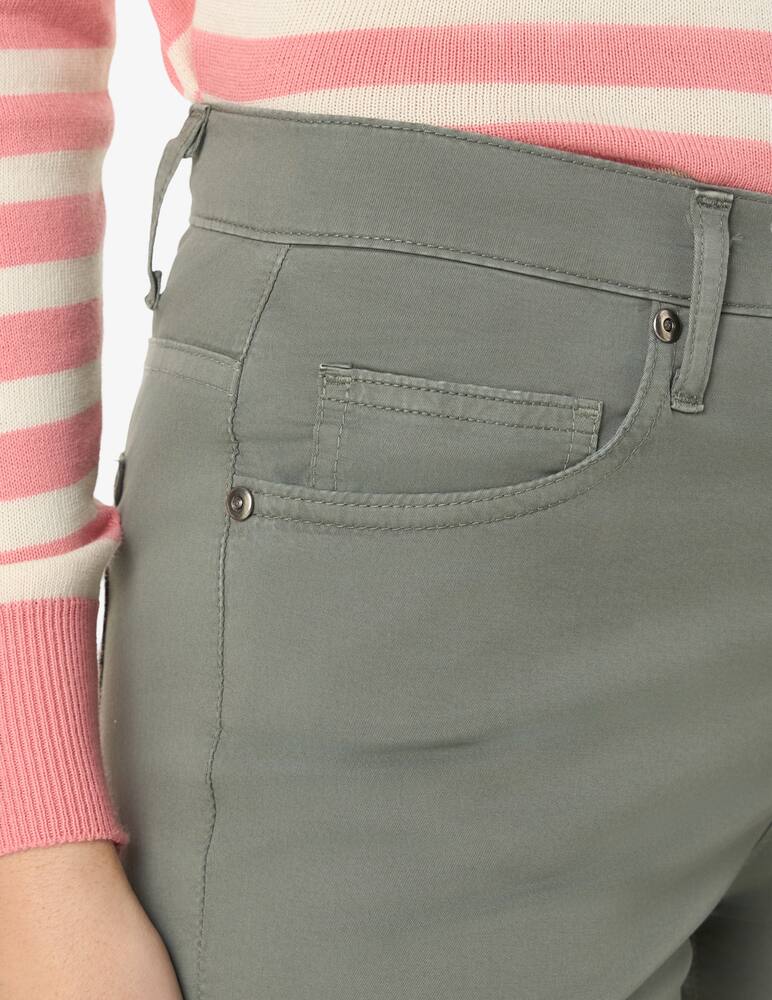 rinascente Elizabeth Ascot Popeline slim fit trousers