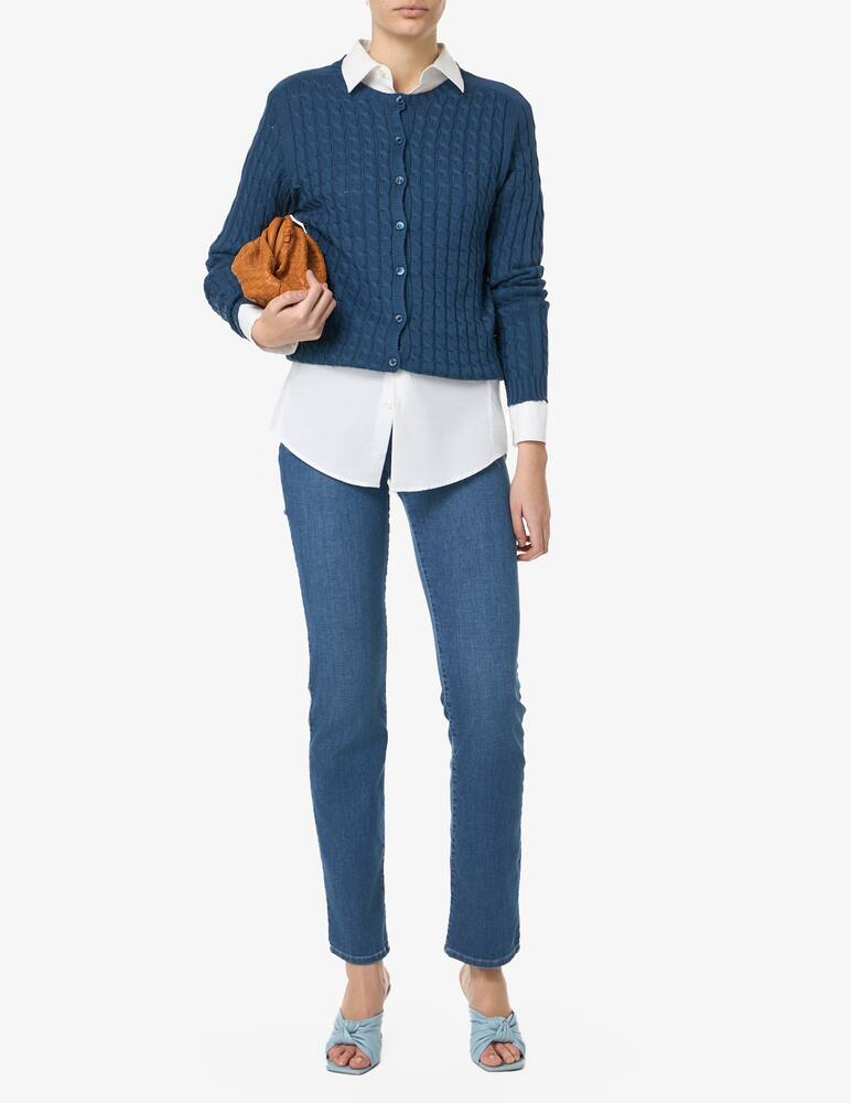 rinascente Elizabeth Ascot Denim stretch jeans