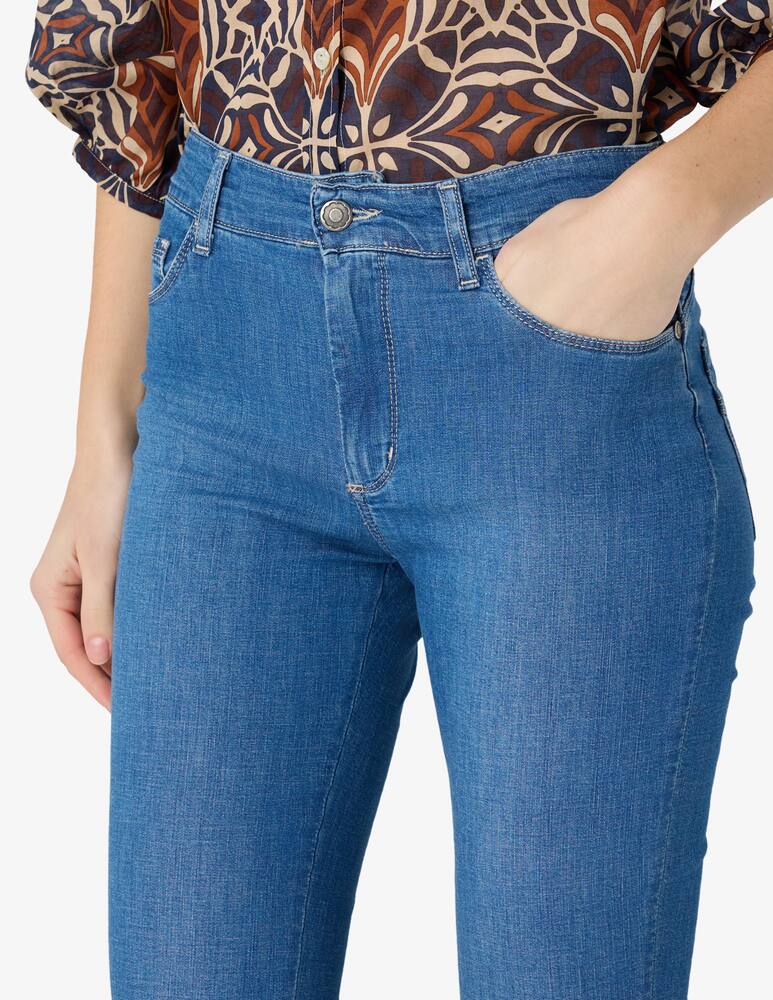 rinascente Elizabeth Ascot Denim flare trousers