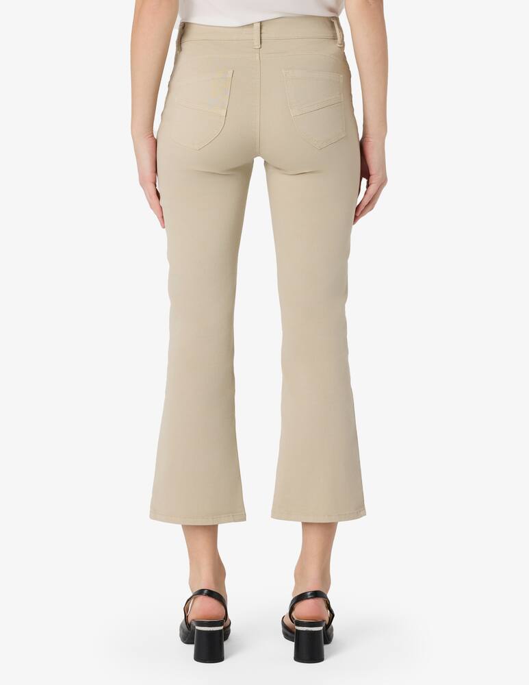 rinascente Elizabeth Ascot Pantaloni trombetta in cotone