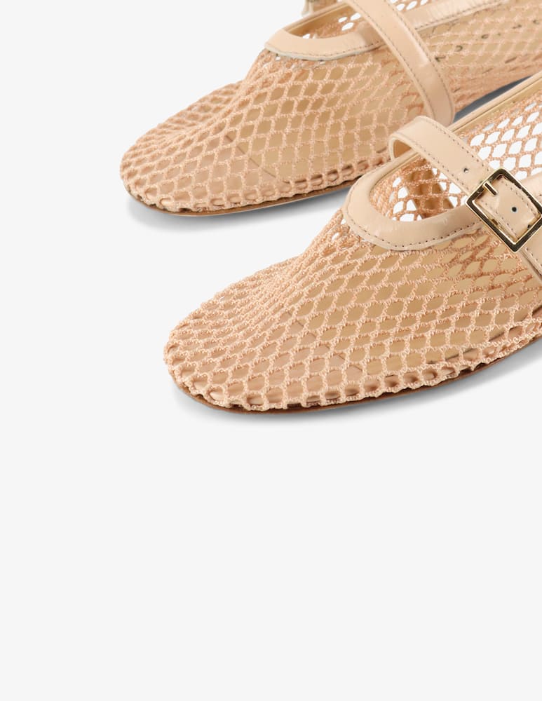 rinascente Fabio Rusconi Ballerina mesh flats