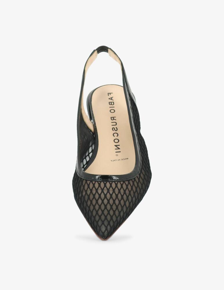 rinascente Fabio Rusconi Slingback mesh traforato