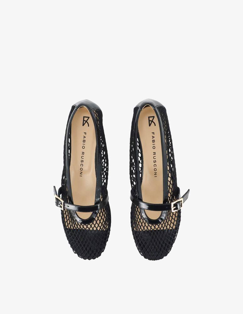rinascente Fabio Rusconi Mesh ballerina flats