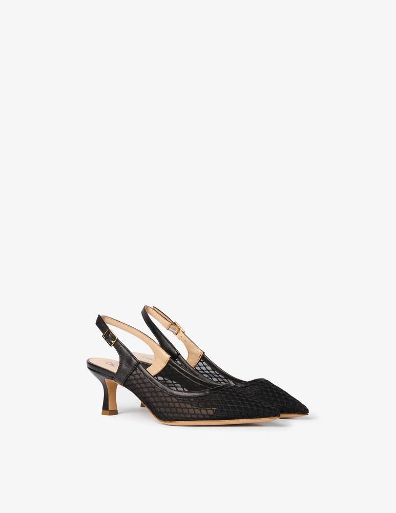 rinascente Fabio Rusconi Slingback mesh heels