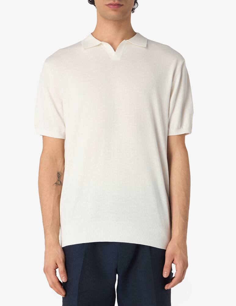 At.p.co Polo cotone crepe - immagine 1 At.p.co Polo cotone crepe - immagine 1