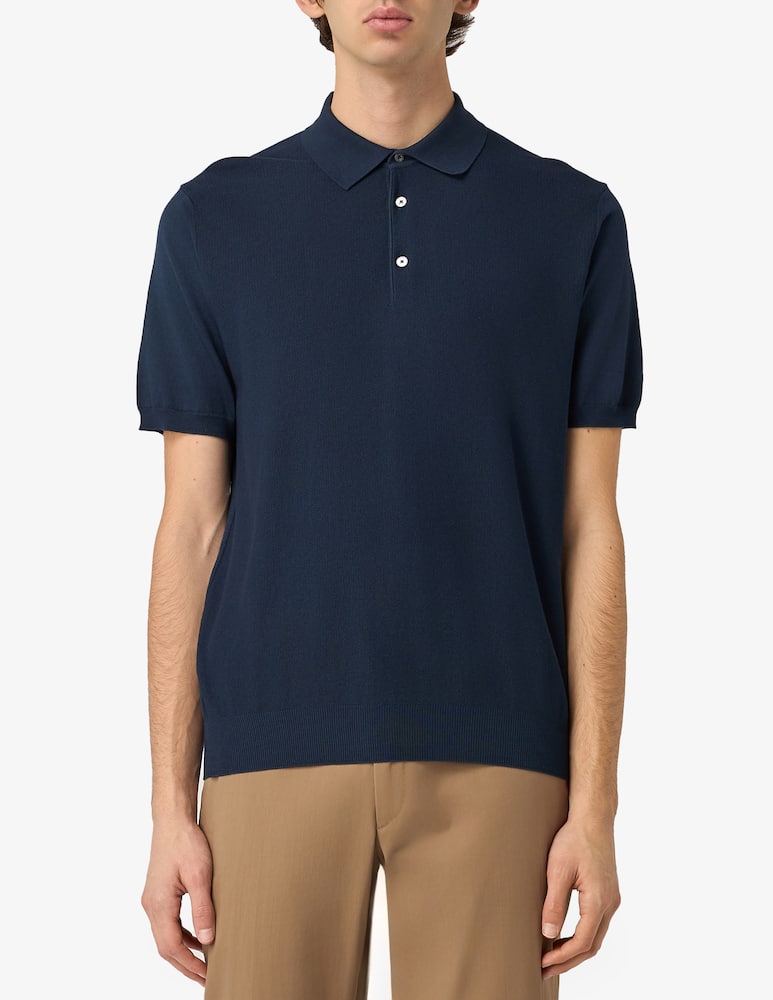 rinascente Ferrante Polo cotone nido d'ape F14