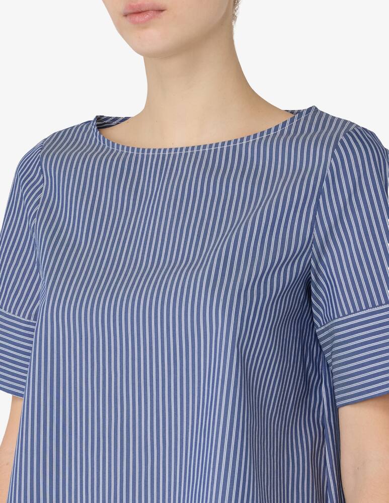 rinascente Elizabeth Ascot Striped short-sleeve blouse