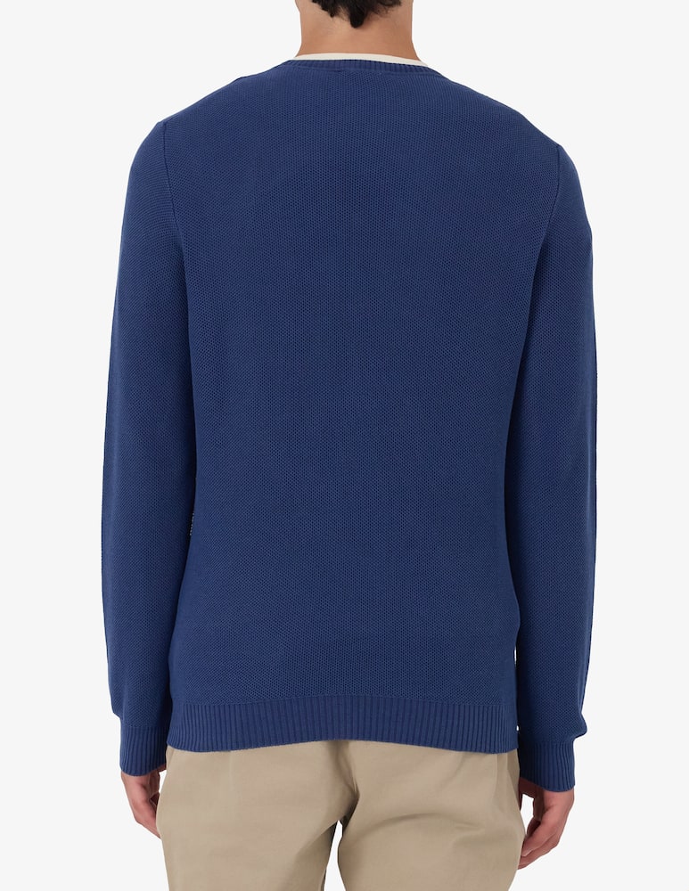 Ferrante Honeycomb cotton jumper - picture 3 Ferrante Honeycomb cotton jumper - picture 3