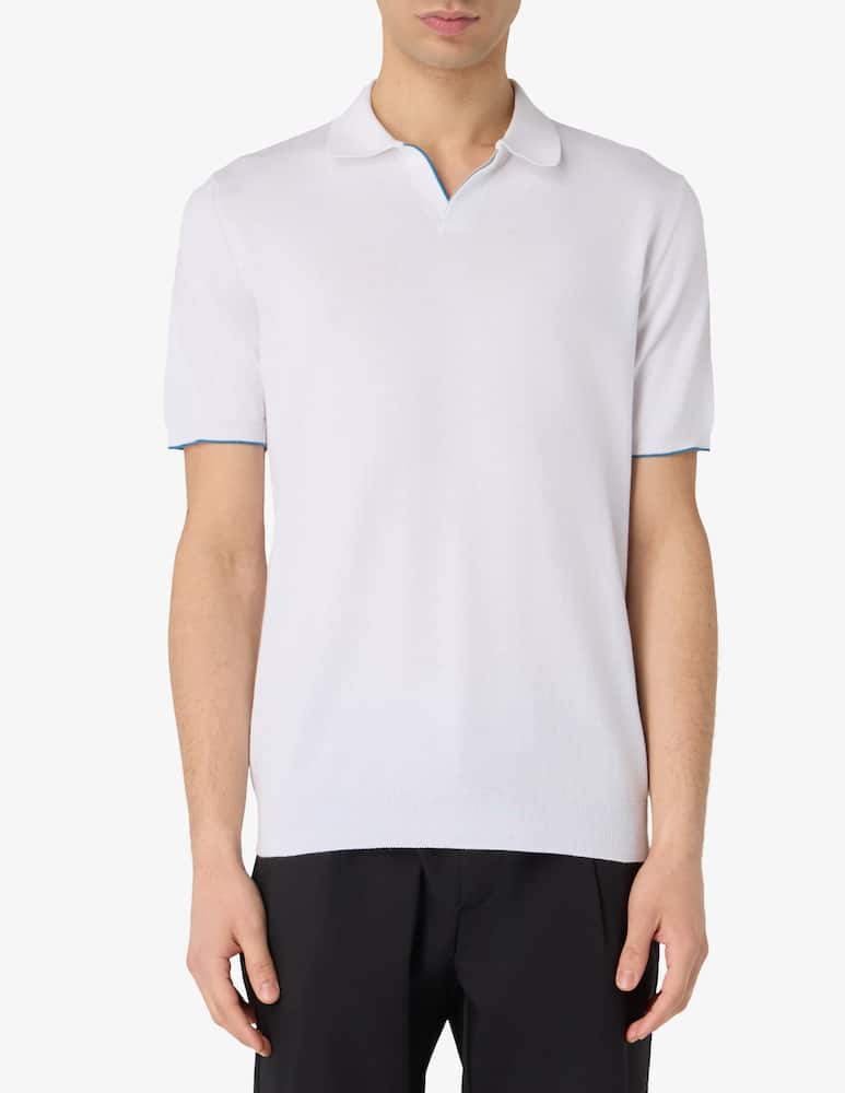rinascente Ferrante Polo v-neck t-shirt