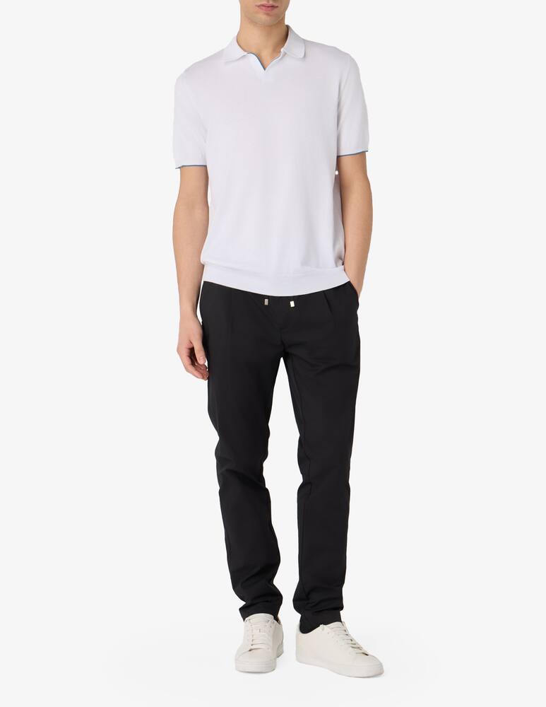 rinascente Ferrante Polo v-neck t-shirt