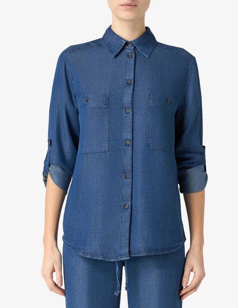 Elizabeth Ascot Utility denim shirt - picture 1 Elizabeth Ascot Utility denim shirt - picture 1