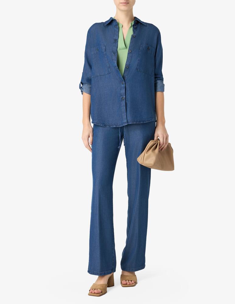Elizabeth Ascot Utility denim shirt - picture 2 Elizabeth Ascot Utility denim shirt - picture 2