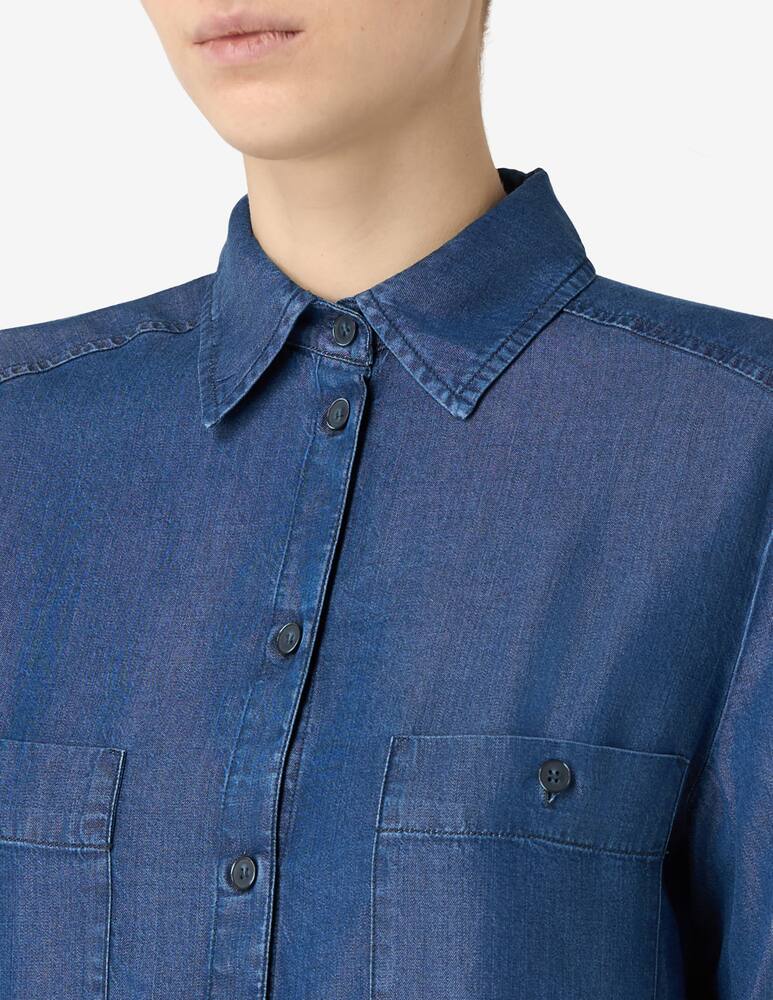 Elizabeth Ascot Utility denim shirt - picture 4 Elizabeth Ascot Utility denim shirt - picture 4