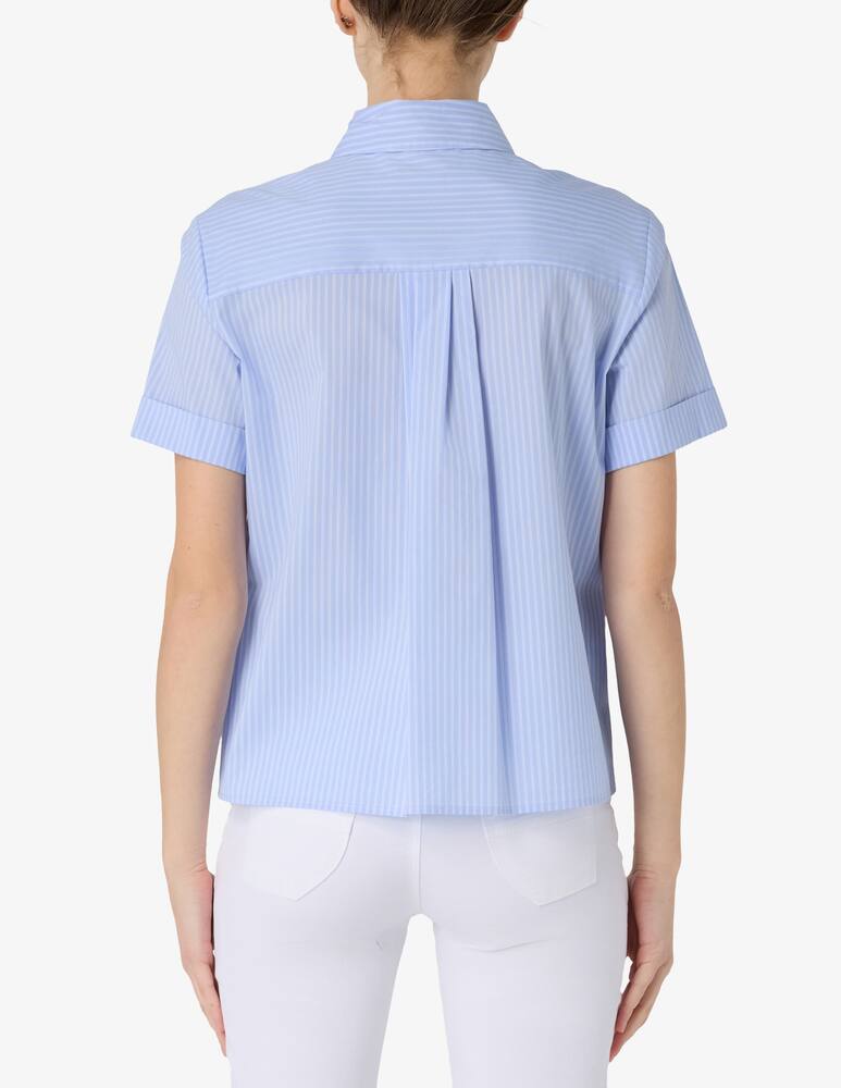 rinascente Elizabeth Ascot Striped short sleeve shirt