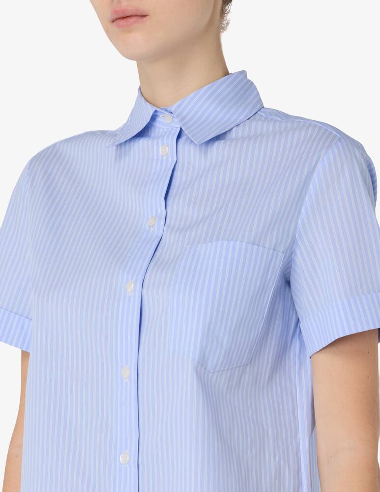 rinascente Elizabeth Ascot Striped short sleeve shirt