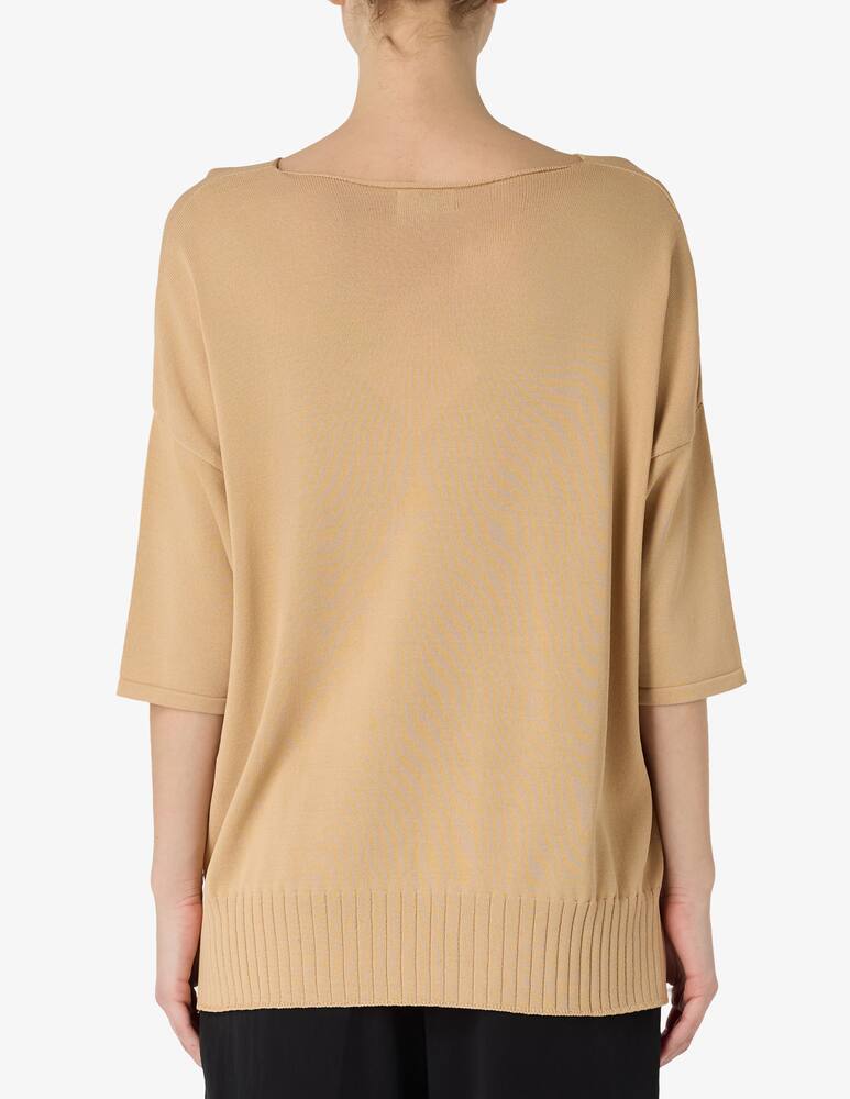 rinascente Rinascente Collection V-neck crepe knit top