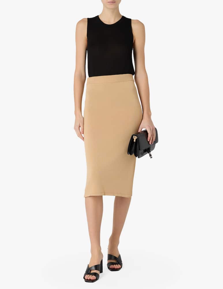 Rinascente Collection Midi crepe skirt - picture 2 Rinascente Collection Midi crepe skirt - picture 2